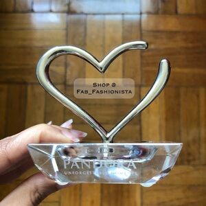 Pandora retired Heart Jewelry Holder dish